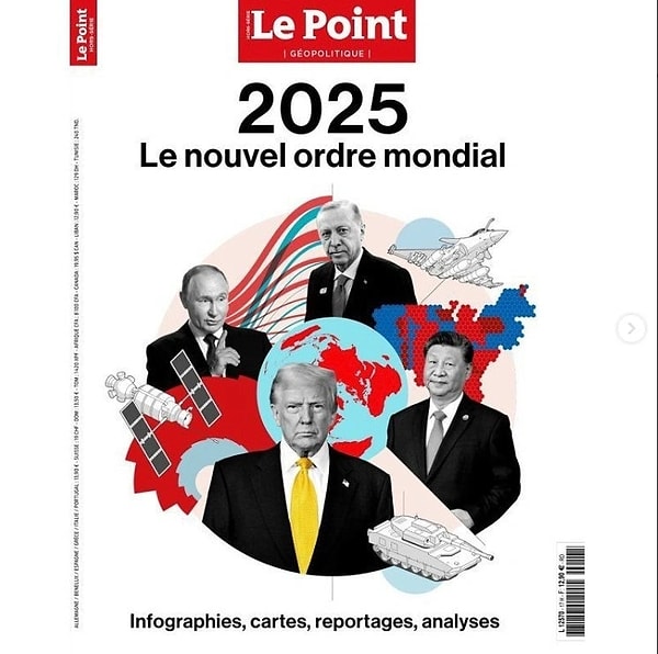 Öte yandan Fransız dergi Le Point, geçen günlerde The Economistin kapağına benzer bir kapakla yayımlanmıştı.