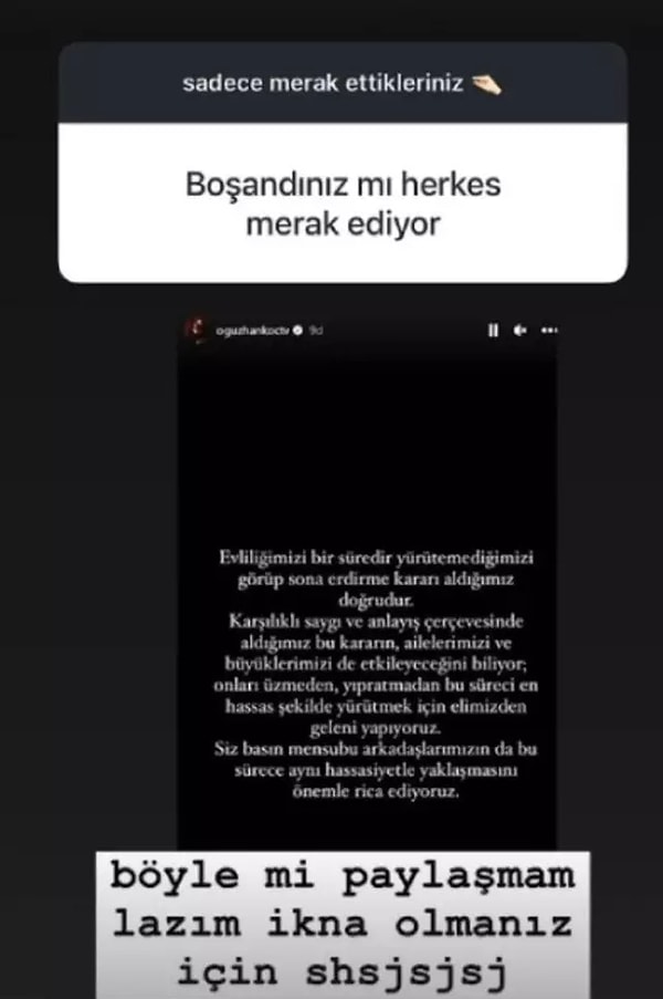 Fakat iddiaları doğrulayan taraf yine Bağdaş oldu! Boşanma haberlerini duyurmak için farklı bir yöntem seçen isim önce Bozuk Mikrofon formatının bittiğini açıkladı.