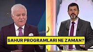 Sahur Programları 2025: Hangi Kanalda, Saat Kaçta Sahur Programı Var?