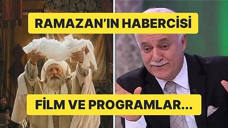 Ramazan Ayının Geldiğini Haber Veren Film ve Programların Yanı Sıra Ekranda İzlediğimiz Bazı Şeyler