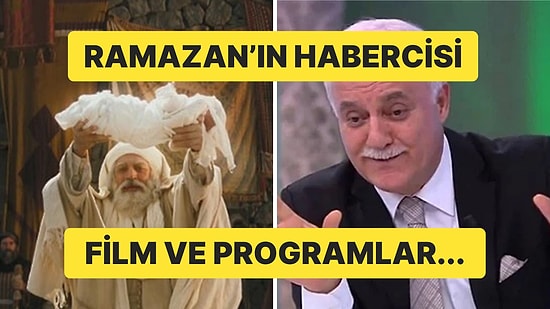 Ramazan Ayının Geldiğini Haber Veren Film ve Programların Yanı Sıra Ekranda İzlediğimiz Bazı Şeyler