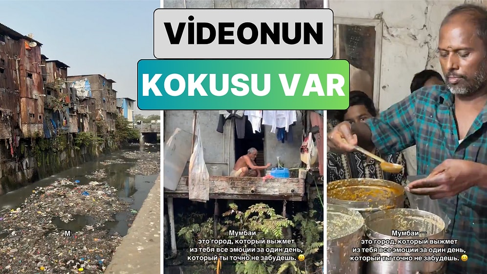 Hindistan'ı Gezen Bir Turist Karşılaştığı Görüntüleri Paylaşarak Ülkeyi Tek Bir Video ile Özetledi