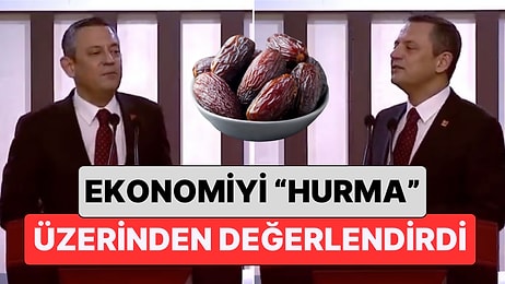 Özgür Özel Bu Sefer de Ekonomiyi Ramazan Sebebiyle Hurma Hesabıyla Değerlendirdi