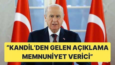 MHP Genel Başkanı Devlet Bahçeli, Kandil'den Gelen Ateşkesi Değerlendirdi