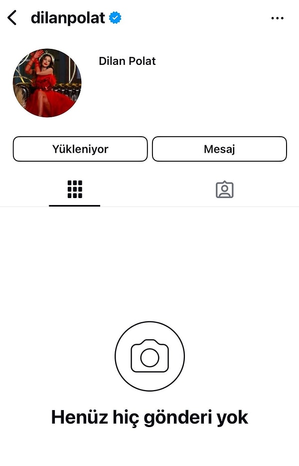 Gözaltı sürecinin ardından dikkat çeken bir diğer gelişme de Dilan Polat’ın Instagram hesabına erişilememesi oldu.