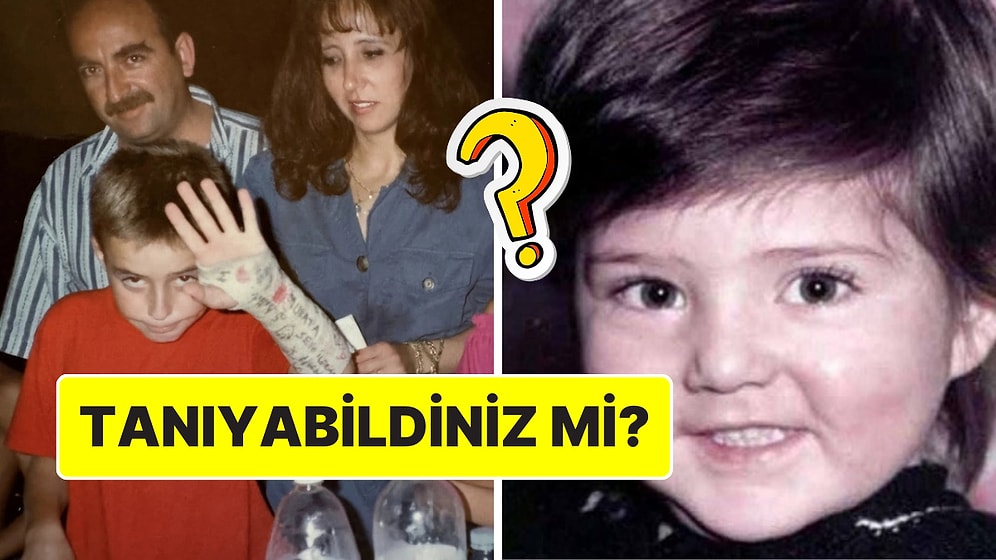 Şimdi Hepsi Ünlü: Bu Fotoğraflardaki Çocukları Tanıyabilecek misiniz?