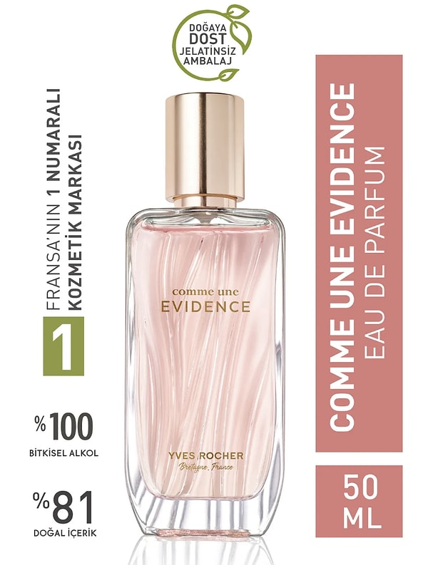 14. Yves Rocher Comme une Evidence - EDP - 50 ml