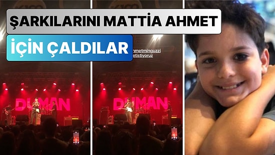 Saldırıya Uğramadan Önceki Gün Duman Konserindeymiş: Kaan Tangöze Şarkılarını Mattia Ahmet'e Armağan Etti