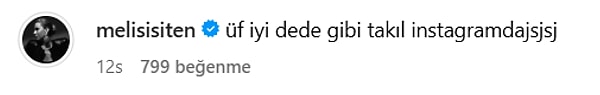 Saat önerisini dikkate almayan eşine, Melis İşiten, ''dede gibi takıl'' diyerek son noktayı koymuş oldu.👇