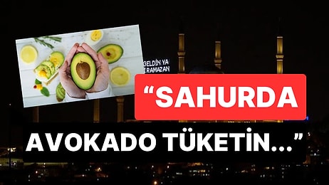 "Ama Tanesi 70 TL": Diyanet'in "Avokadolu" Sahur Menüsü Tartışmaya Sebep Oldu