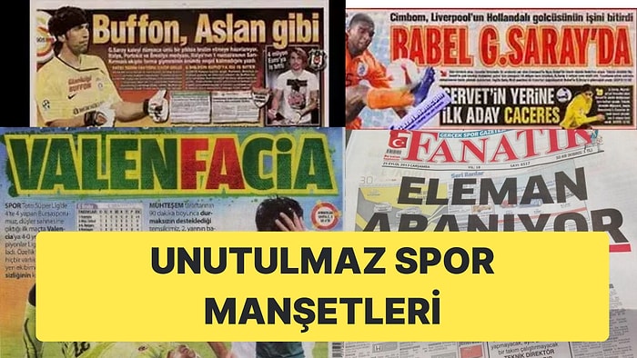 Sonuçlarda da Transferlerde de Yüzleri Güldürmeyi Başaran Spor Basınından İnciler