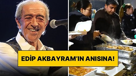 Sezgin Baran Korkmaz, Edip Akbayram’ı Anmak İçin ABD’de Yemek Dağıttı