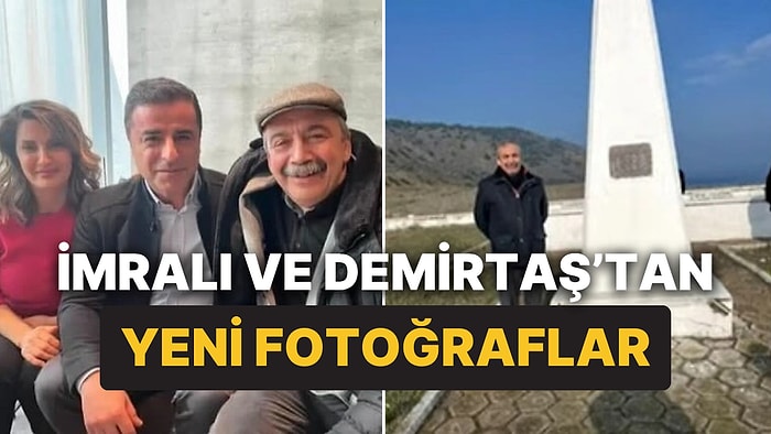 Son İmralı Ziyaretinden ve Demirtaş'tan Yeni Fotoğraflar Geldi