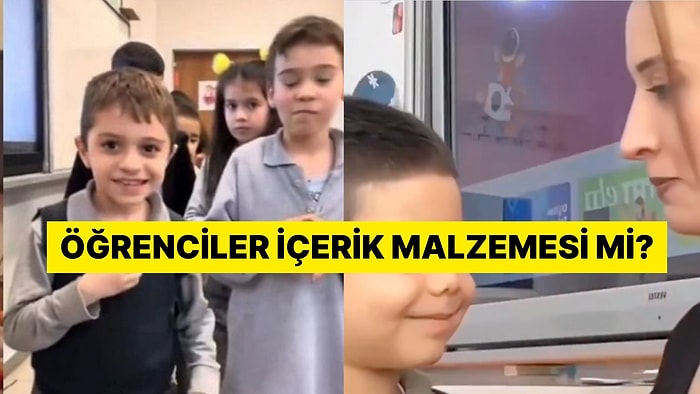 Akım İçin Öğrencilerini Paylaşan Öğretmen Tartışmaya Neden Oldu