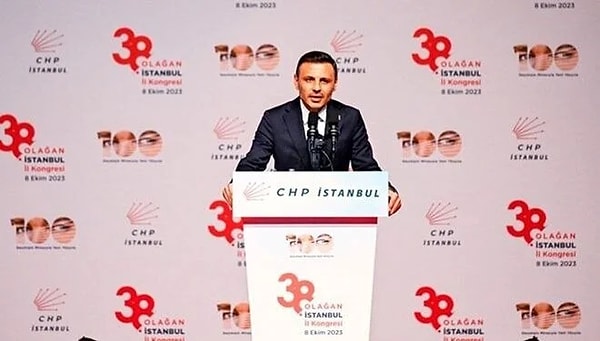 Haliç Kongre Merkezi'nde düzenlenen kongrede, CHP Bahçelievler İlçe Başkanı Özgür Çelik ve eski CHP İstanbul İl Başkanı Cemal Canpolat, İl Başkanlığı için yarışmıştı.