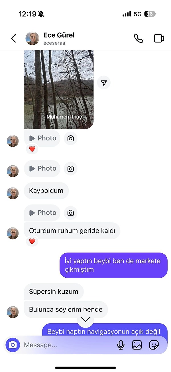 Ece'nin son mesajını da buradan görebilirsiniz...