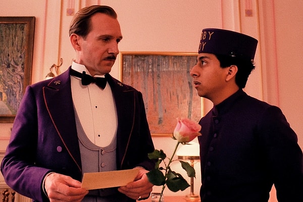 15. The Grand Budapest Hotel (2014) – 99 dakika