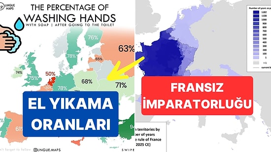 İncelemelere Doyamayacağınız Bu 10 Harita Hayata Bakış Açınızı Değiştirebilir!