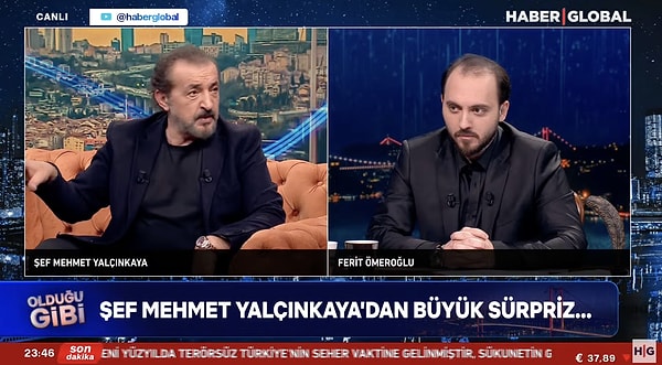 "Hayır. Çok net" diye cevap veren Mehmet Şef "Bu ülkede kurgu olan bir programı 7 yıl yapamazsın. Yemeğin kurgusu olmaz" diyerek net konuştu.