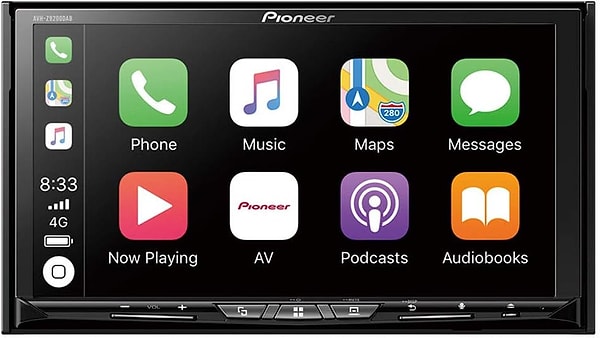 Pioneer AVH-Z9200DAB Bluetooth'lu Double Teyp