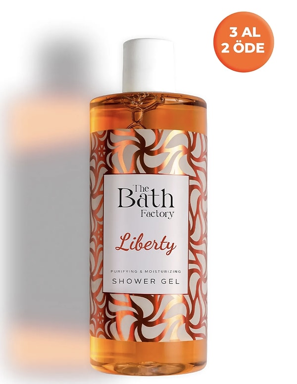 15. THE BATH FACTORY Nemlendirici Ve Besleyici Liberty Duş Jeli 400 ml