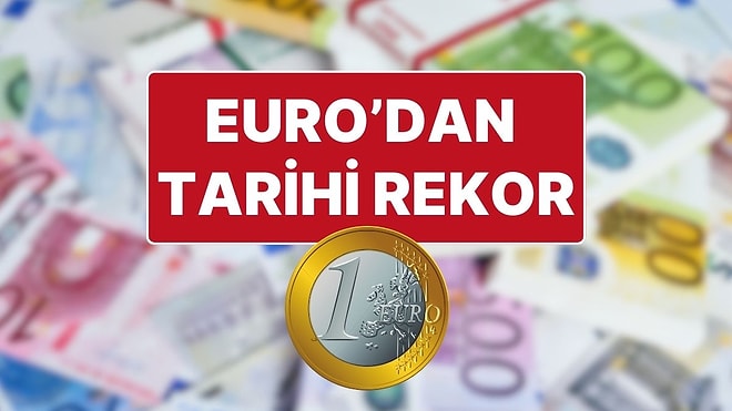 Euro Yine Yükseldi, Tarihi Rekor Geldi: Euro 39 TL’yi Aştı!