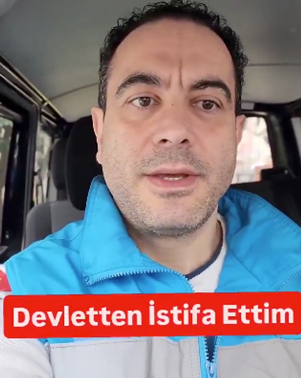 Kesgin, istifasını videoyla açıklarken sağlık sisteminin işleyişine olan inancını kaybettiğini ve artık dayanamayacağını söyledi.