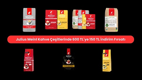 Amazon Ramazan Fırsatları Devam Ediyor! Julius Meinl Kahve Çeşitlerinde 600 TL'ye 150 TL İndirim Fırsatı