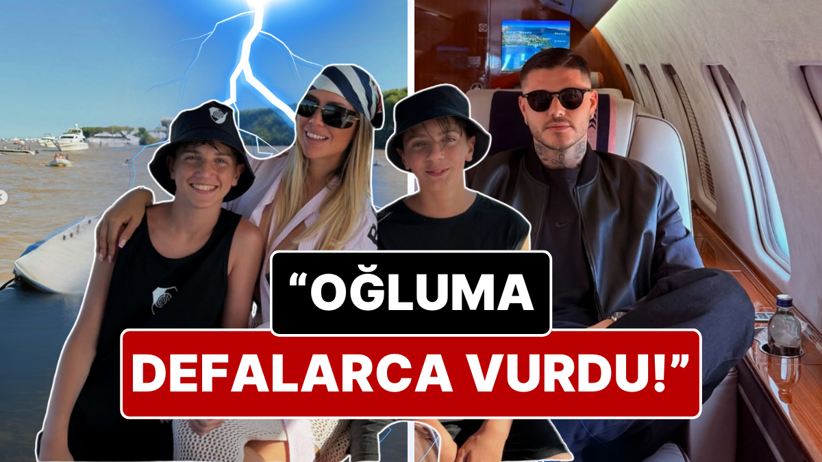 Wanda Nara'dan Icardi'ye Ağır İddia: 'Oğluma Şiddet Uyguladı!' Boşanma Süreci Çıkmaza Girdi