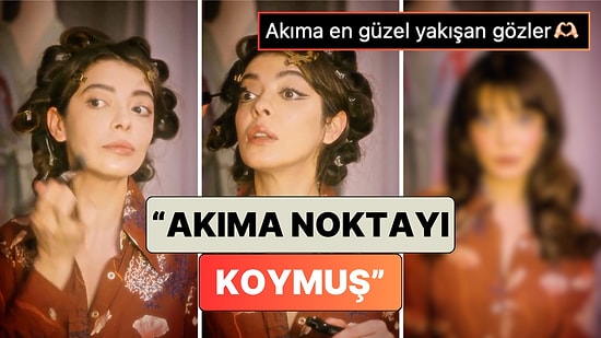 Koca Gözleriyle Tanınan Selin Şekerci de Turkish Delight Akımına Dahil Oldu