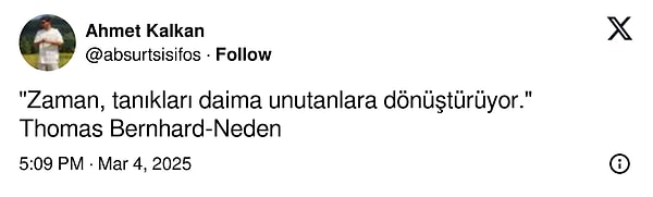 Bunca acıyı unutmadan nasıl yaşardı insan?