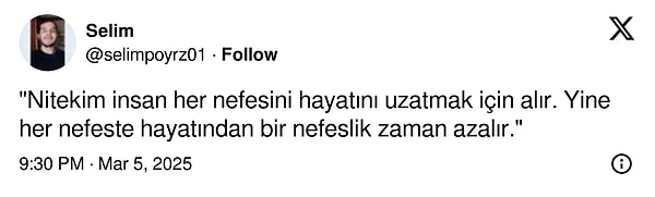 Yoksa oksijen ortalama 70 yılda bizi zehirleyen bir gaz mı? :)