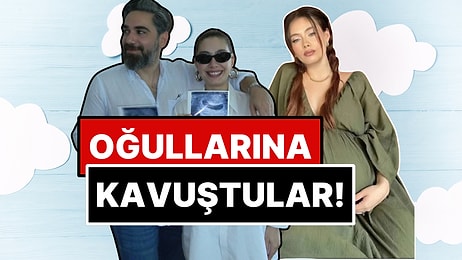 Oğullarına Kavuştular: Neslihan Atagül ve Kadir Doğulu Çifti İlk Çocuklarını Kucağına Aldı!