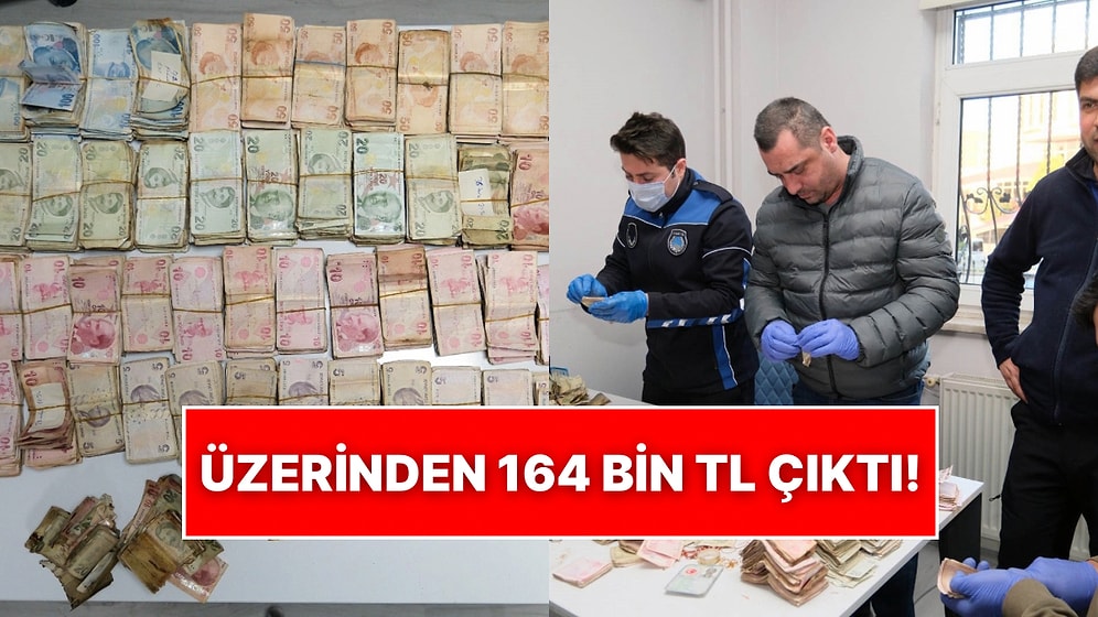 Zabıtalar Zor Saydı: Yalova’da Bir Dilencinin Üzerinden 164 Bin TL Çıktı