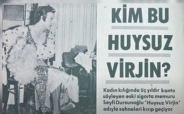 Kendisi Huysuz Virjin olarak adım attığı sahneden bir daha da inmedi!