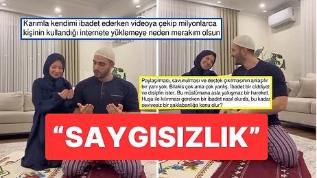 "Etkileşim Bağımlılığı": İbadet Ederken Kendilerini Videoya Alan Çift Sosyal Medyada Tepki Çekti