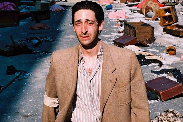 12. Adrien Brody - The Pianist