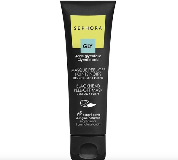 16. Sephora Blackhead Peel-Off Mask (50 ml)