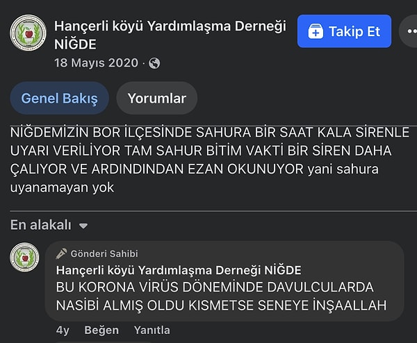 2020'de yapılan bir Facebook paylaşımına göre uygulamanın pandemi döneminde başladığı tahmin ediliyor.