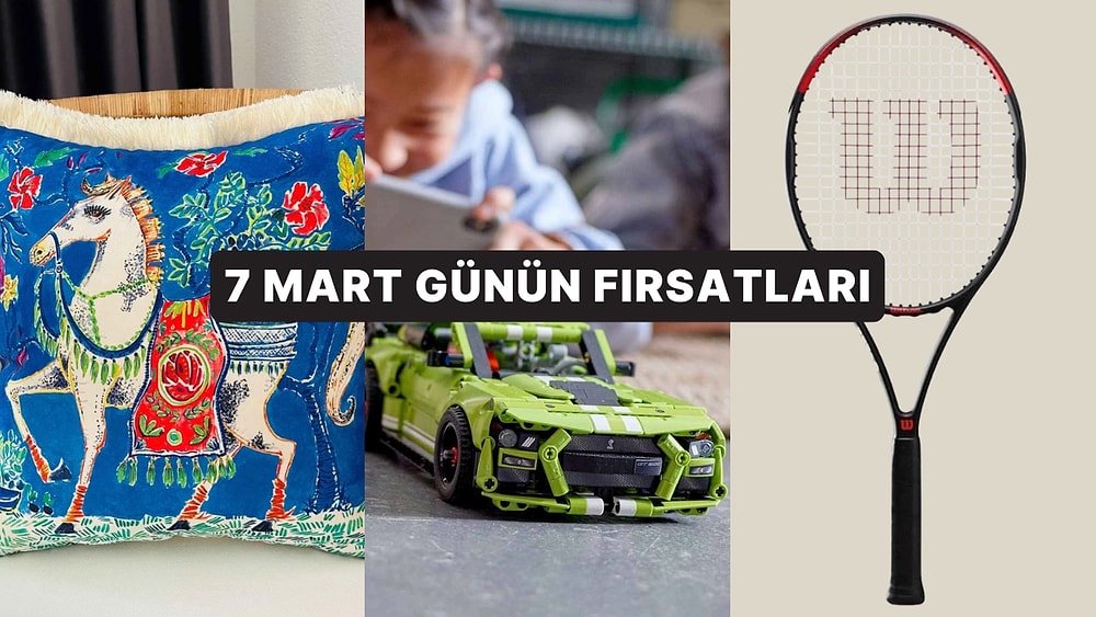 Bugün İndirimde Neler Var? Wilson Tenis Raketinden LEGO Setlerine 7 Mart 2025 Günün Fırsatları