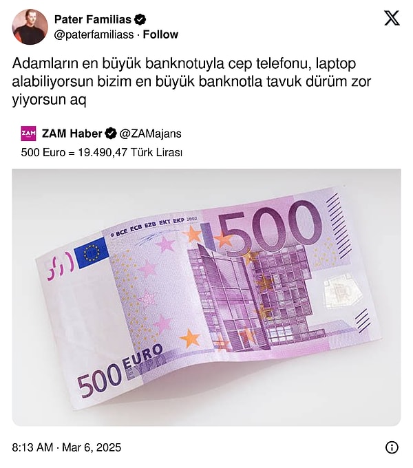 Şöyle de bir durum var.