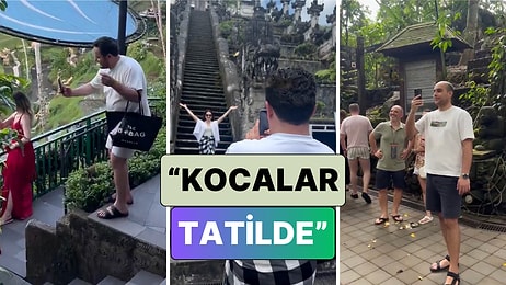 Tatilde Mükemmel Fotoğraf Yarışı Yüzünden Telef Olan Eşlerin Görüntüleri İzleyenleri Güldürdü