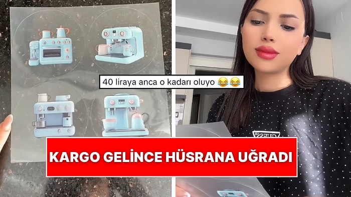 Yurt Dışından İnternet Alışverişiyle Kahve Makinesi Aldığını Düşünürken Sticker Geldi