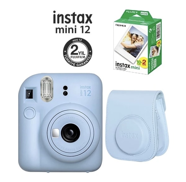 6. Instax Mini 12 Fotoğraf Makinesi ve Çantalı Seti 99