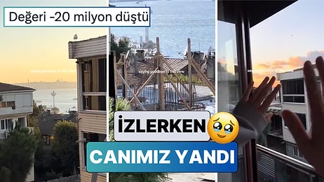 Bir Sosyal Medya Kullanıcısı Evinin Önüne Yapılan İnşaatla Muazzam Deniz Manzarasına Vedasını Paylaştı