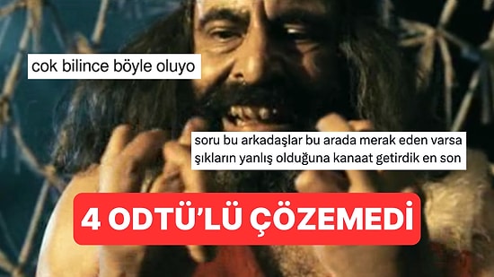 Bir Aselsan Mühendisi ve Üç ODTÜ Mühendislik Öğrencisinin Çözemediği 7. Sınıf Matematik Sorusu!