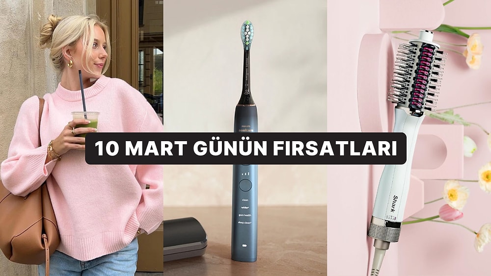 Bugün İndirimde Neler Var? Shark Saç Şekillendiriciden Philips Diş Fırçasına 10 Mart 2025 Günün Fırsatları