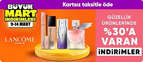 Hepsiburada indirimleri ise burada: