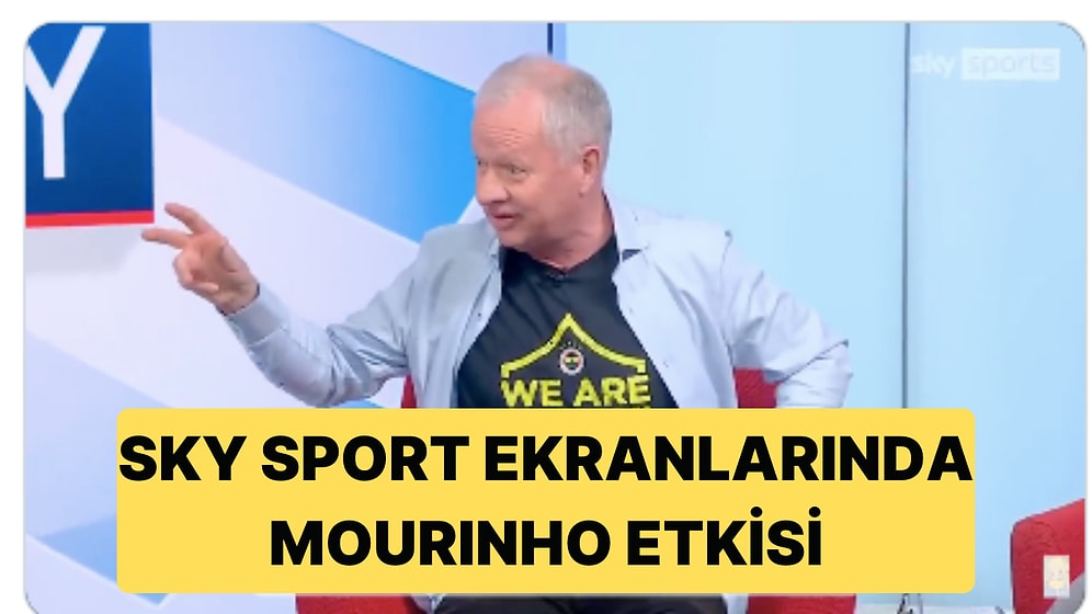 Sky Sport Ekranlarında Fenerbahçe'nin "We Are Clean" Tişörtü Gösterildi