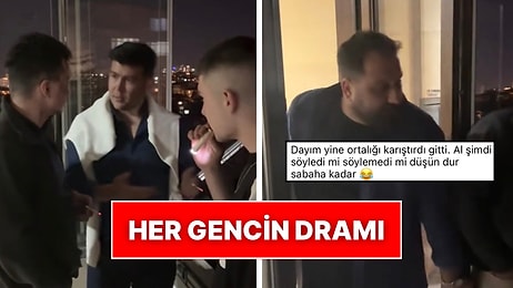 Gökhan Ünver Yine Döktürdü: Aile Yemeğinde Herkesten Gizli Sigara İçen Gençlere Dayı Baskını